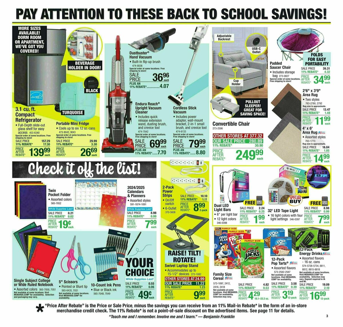 Menards Weekly Ad from July 24