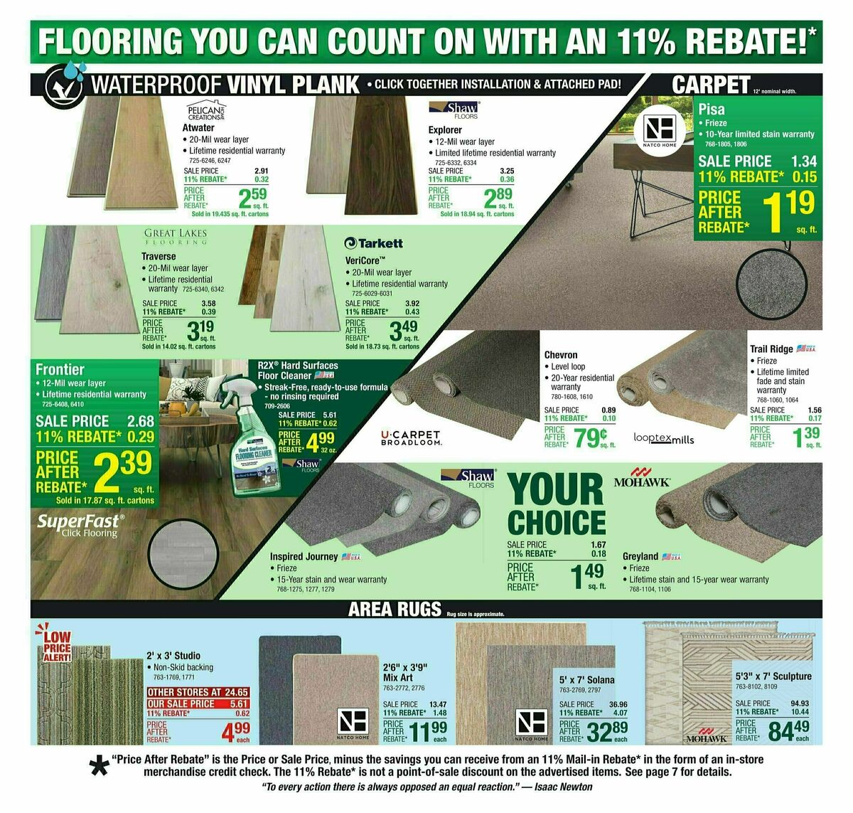 Menards Weekly Ad from July 31