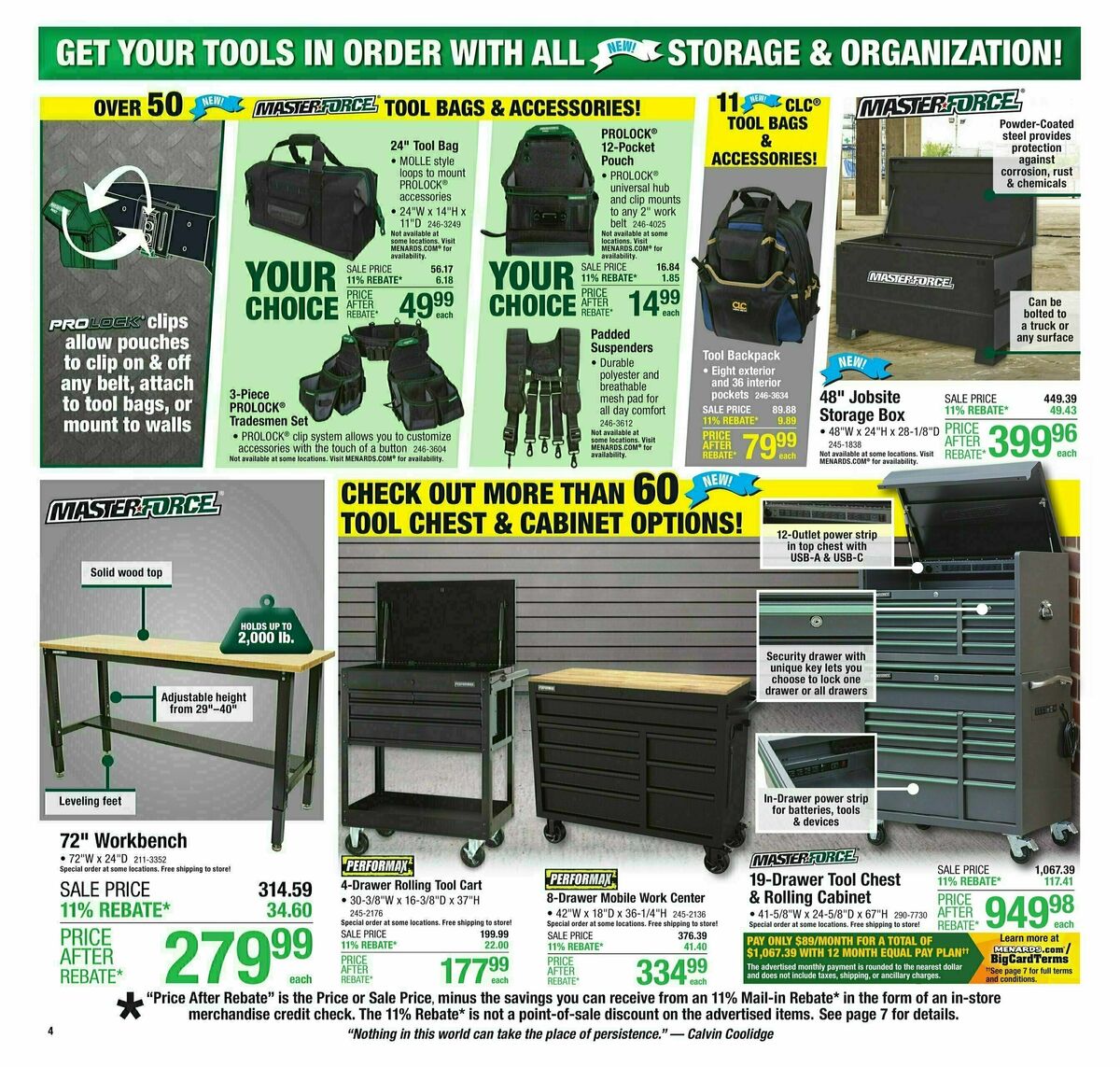 Menards Weekly Ad from July 31