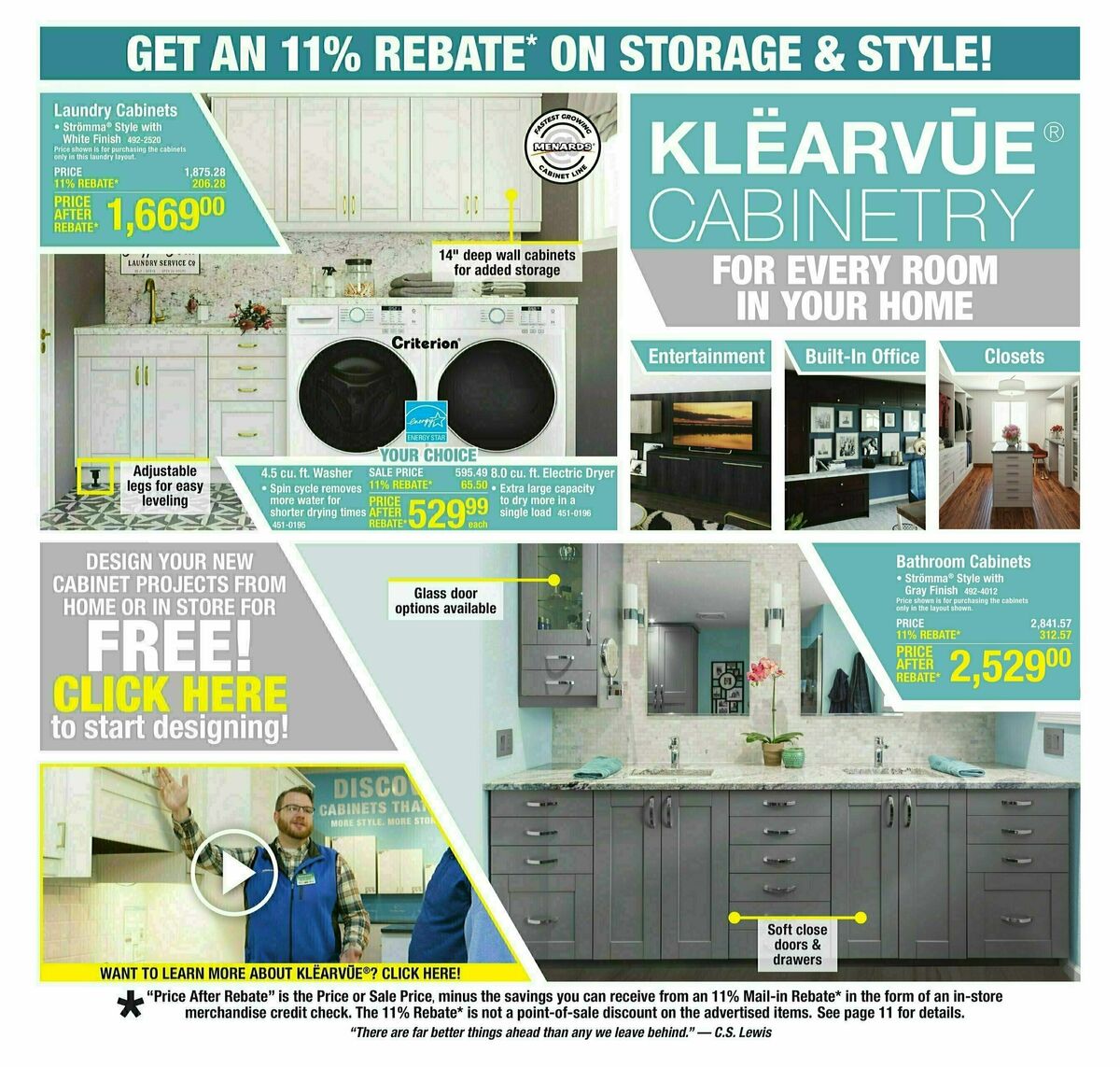 Menards Weekly Ad from August 7