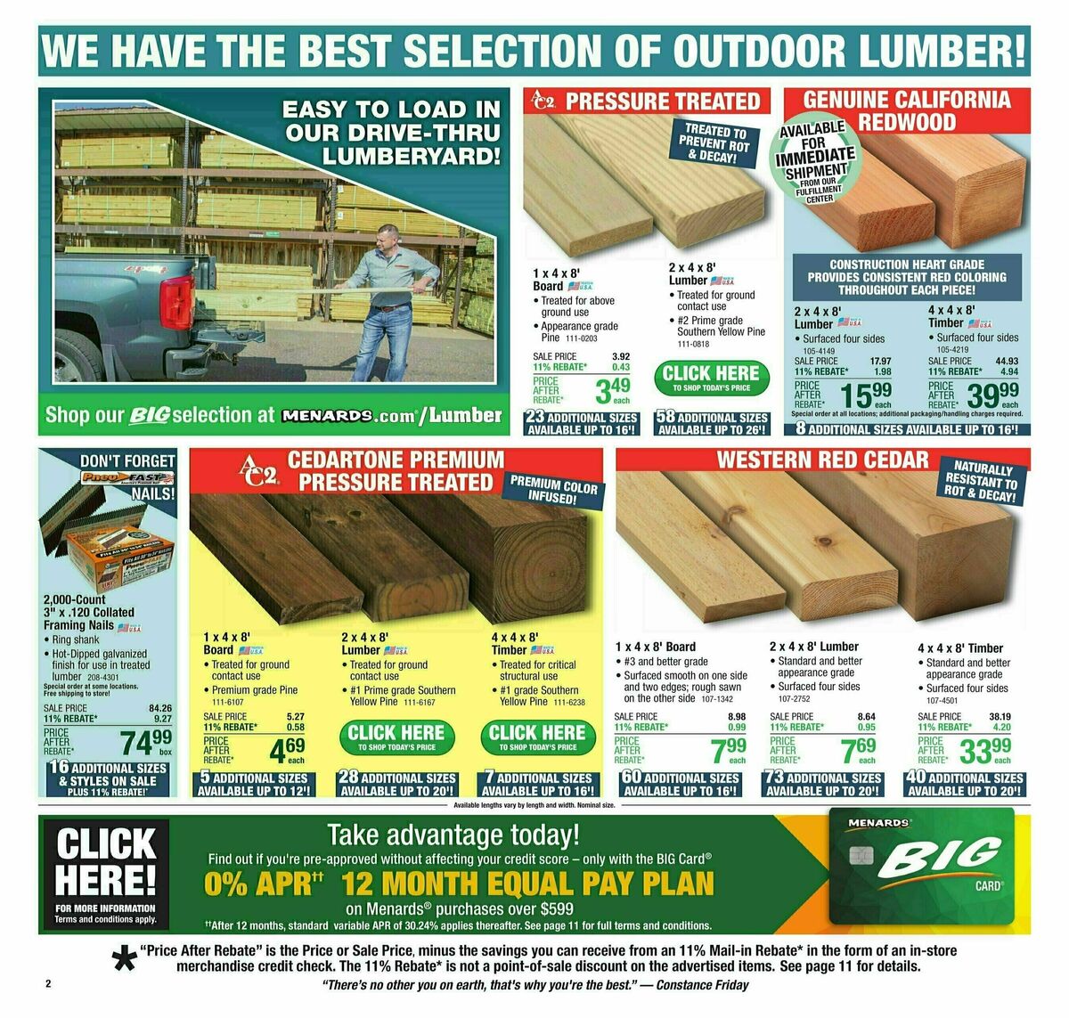 Menards Weekly Ad from August 7