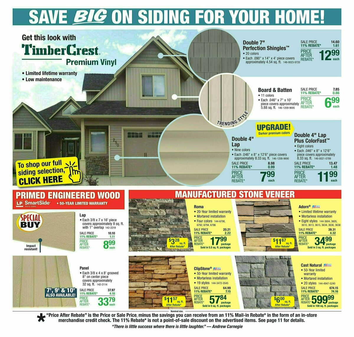 Menards Weekly Ad from August 7