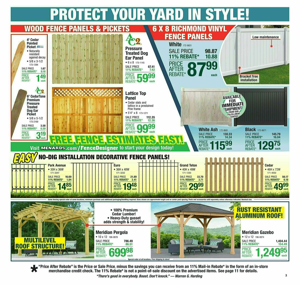 Menards Weekly Ad from August 7