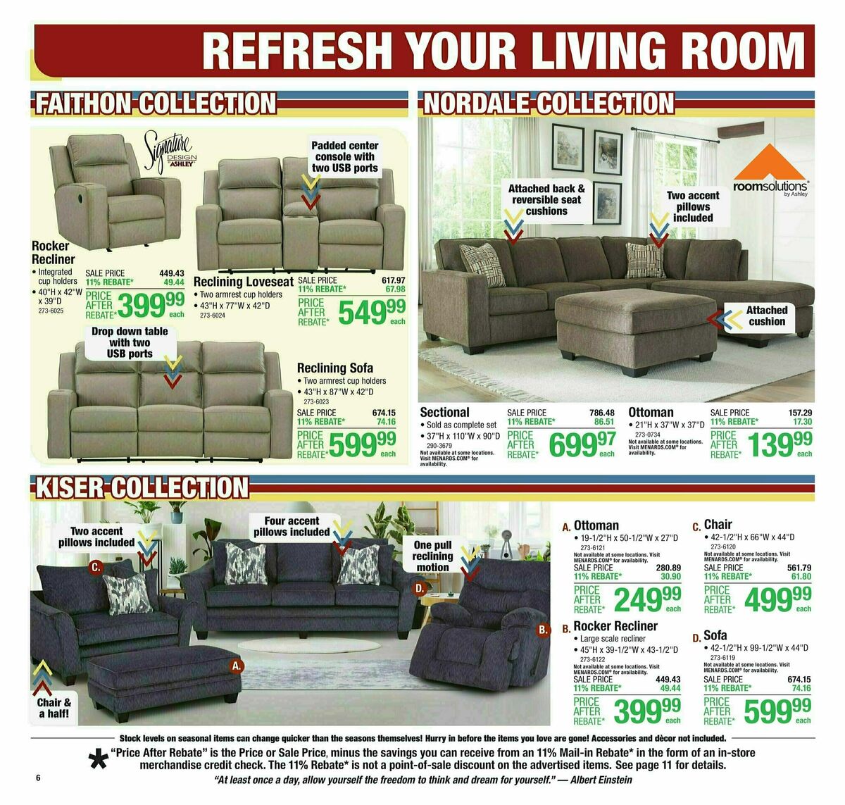 Menards Weekly Ad from August 14