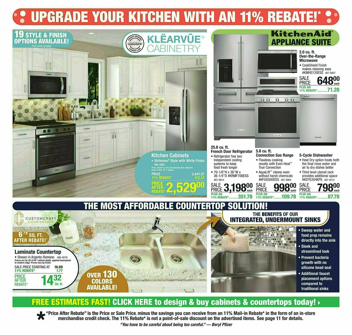 Menards Weekly Ad from August 14