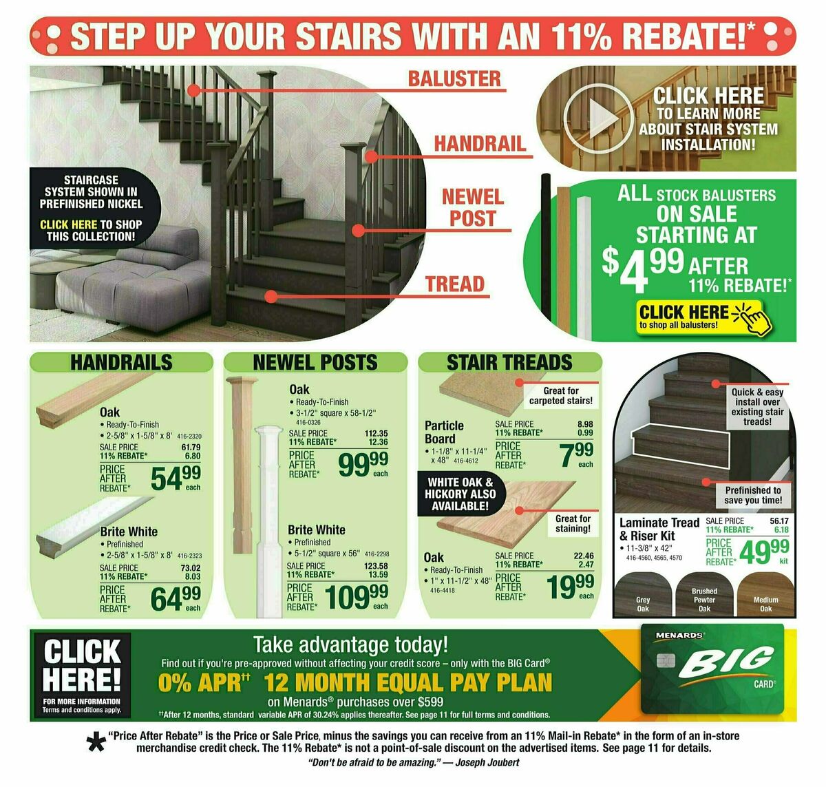 Menards Weekly Ad from August 14