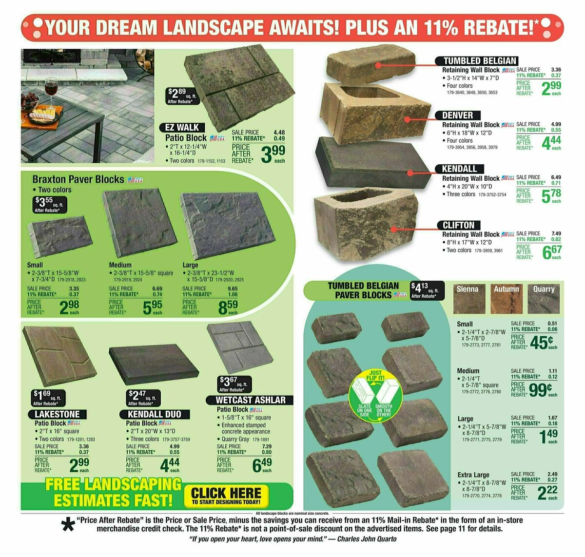 Menards Weekly Ad from August 14