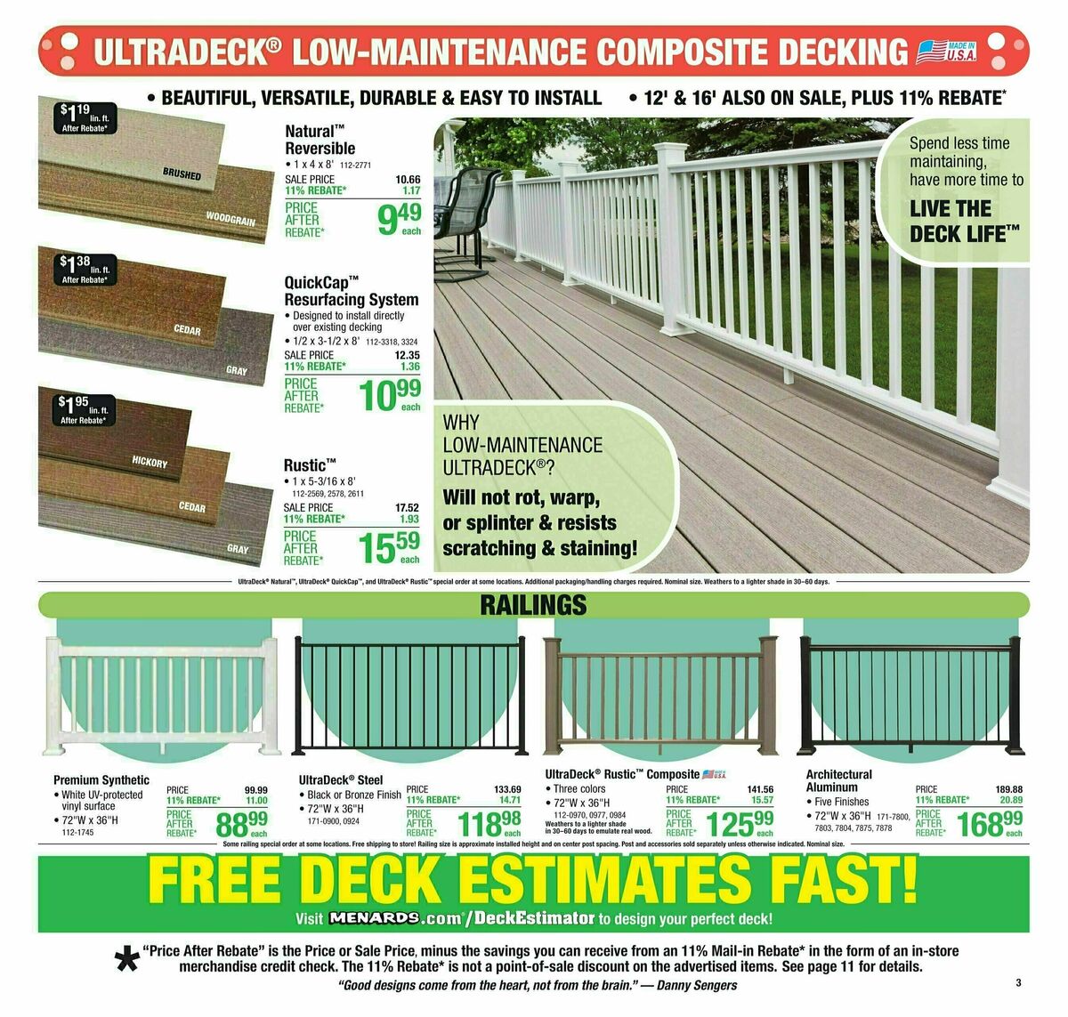 Menards Weekly Ad from August 14