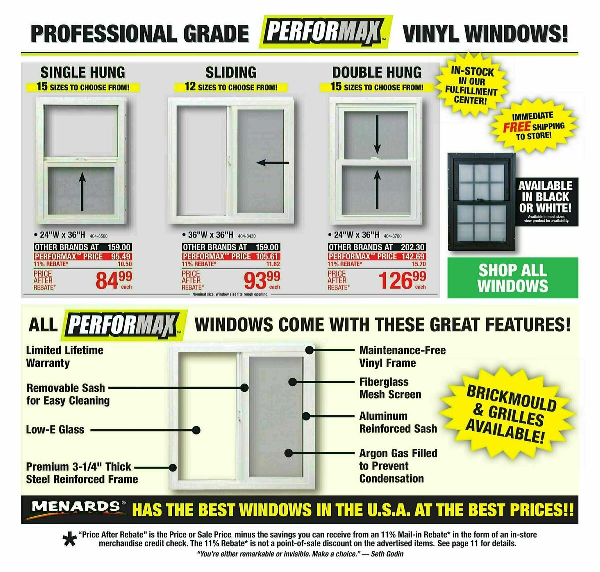 Menards Weekly Ad from August 21