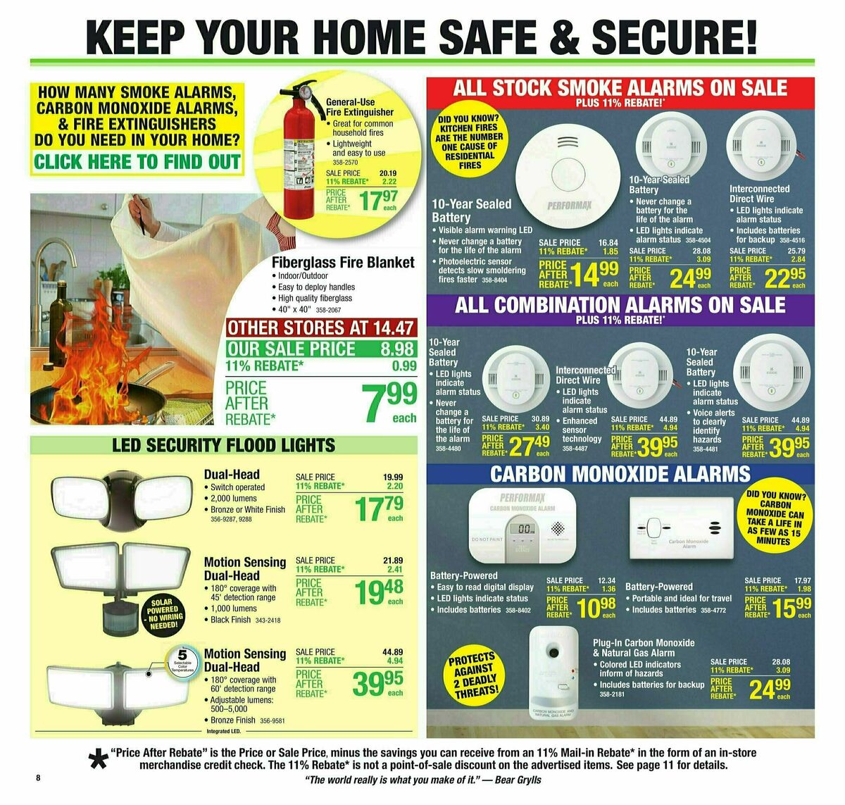 Menards Weekly Ad from August 21