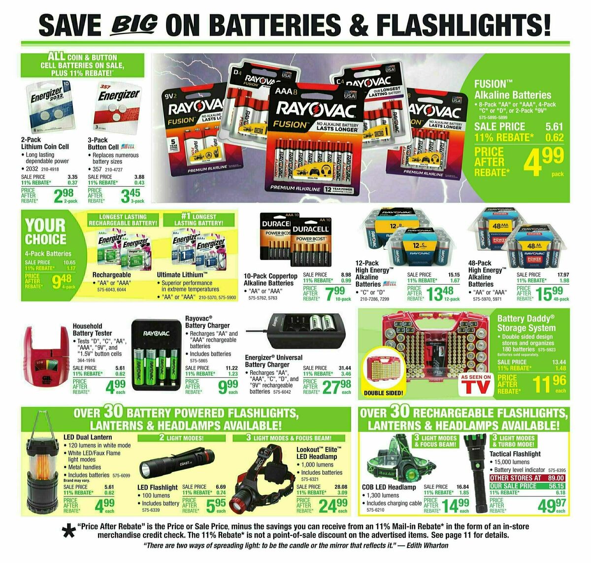 Menards Weekly Ad from August 21