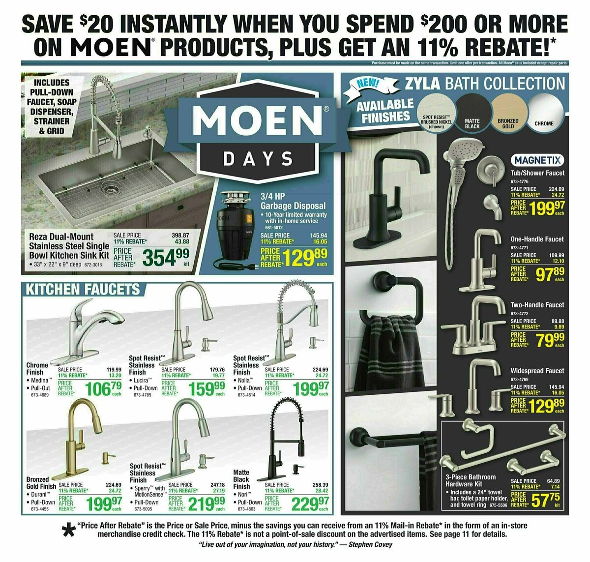 Menards Weekly Ad from August 21