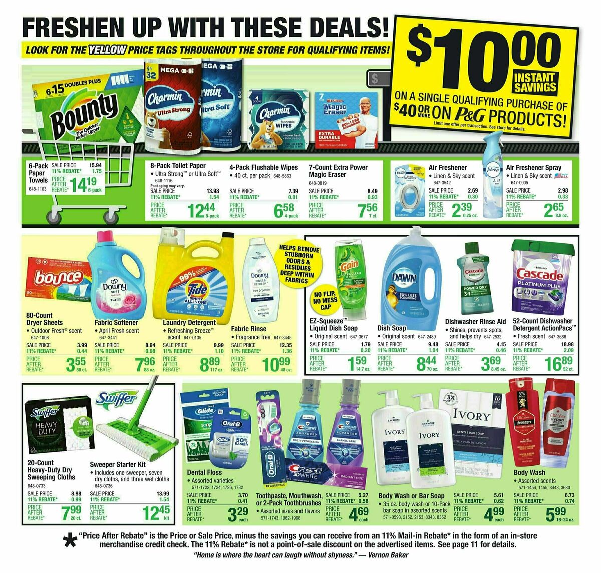 Menards Weekly Ad from August 21