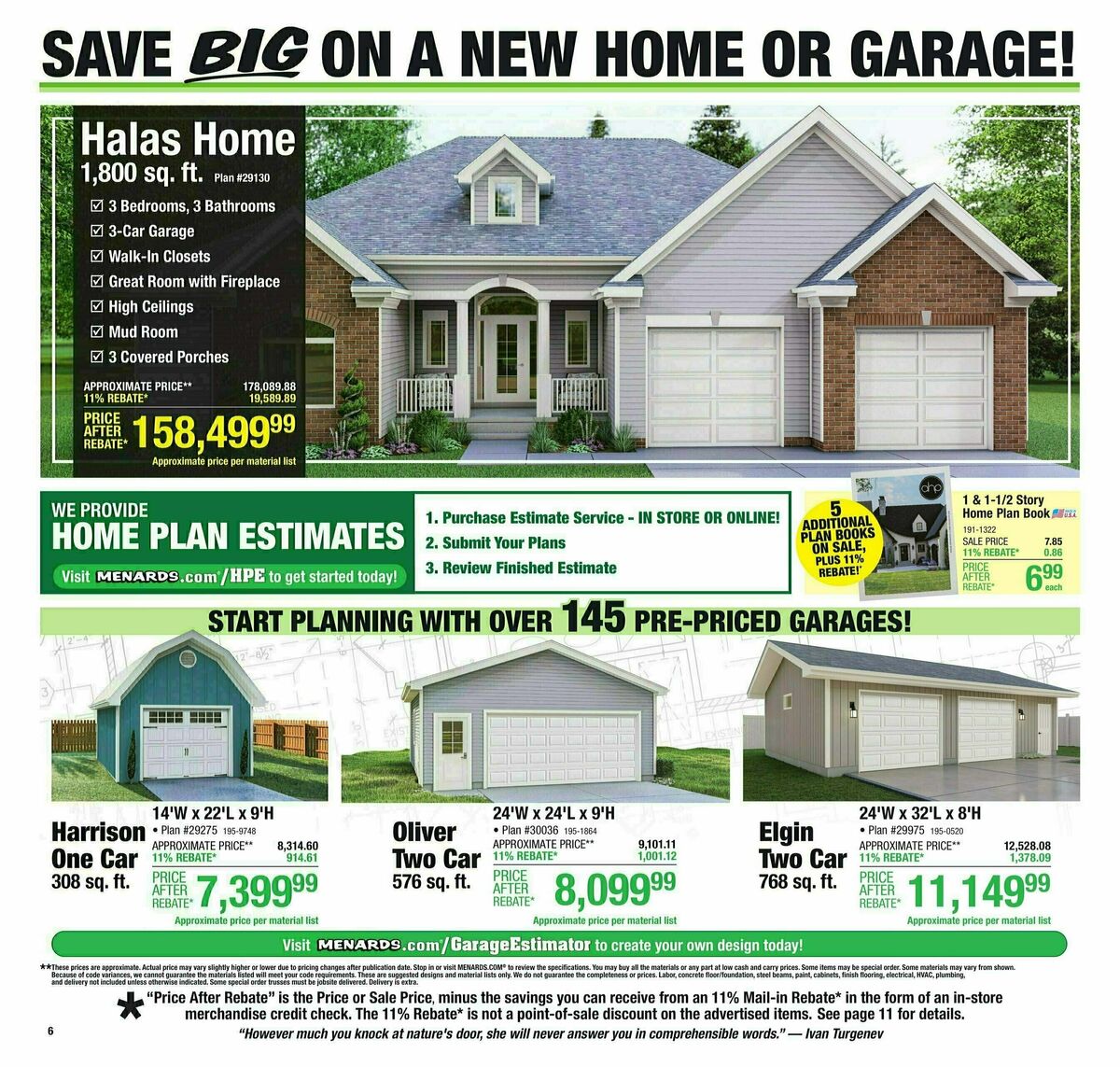 Menards Weekly Ad from August 21