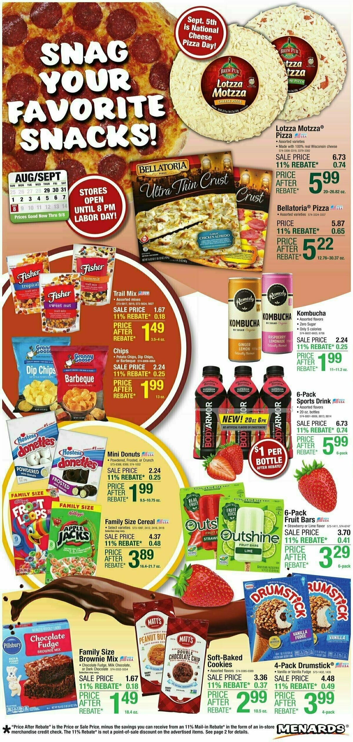 Menards Home Essentials Weekly Ad from August 28