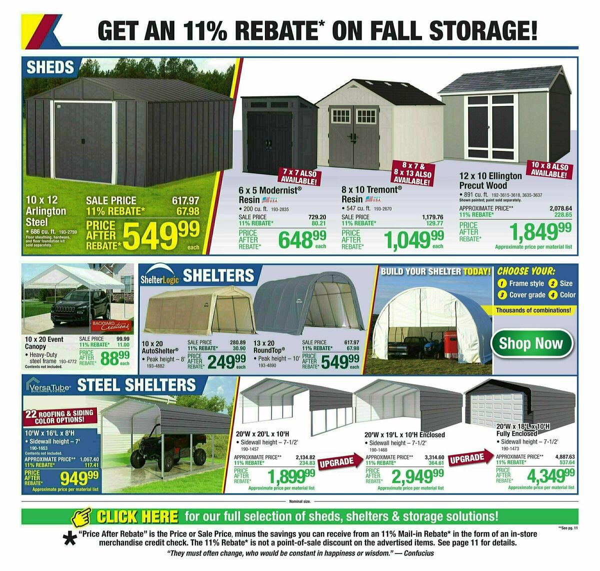 Menards Weekly Ad from August 28