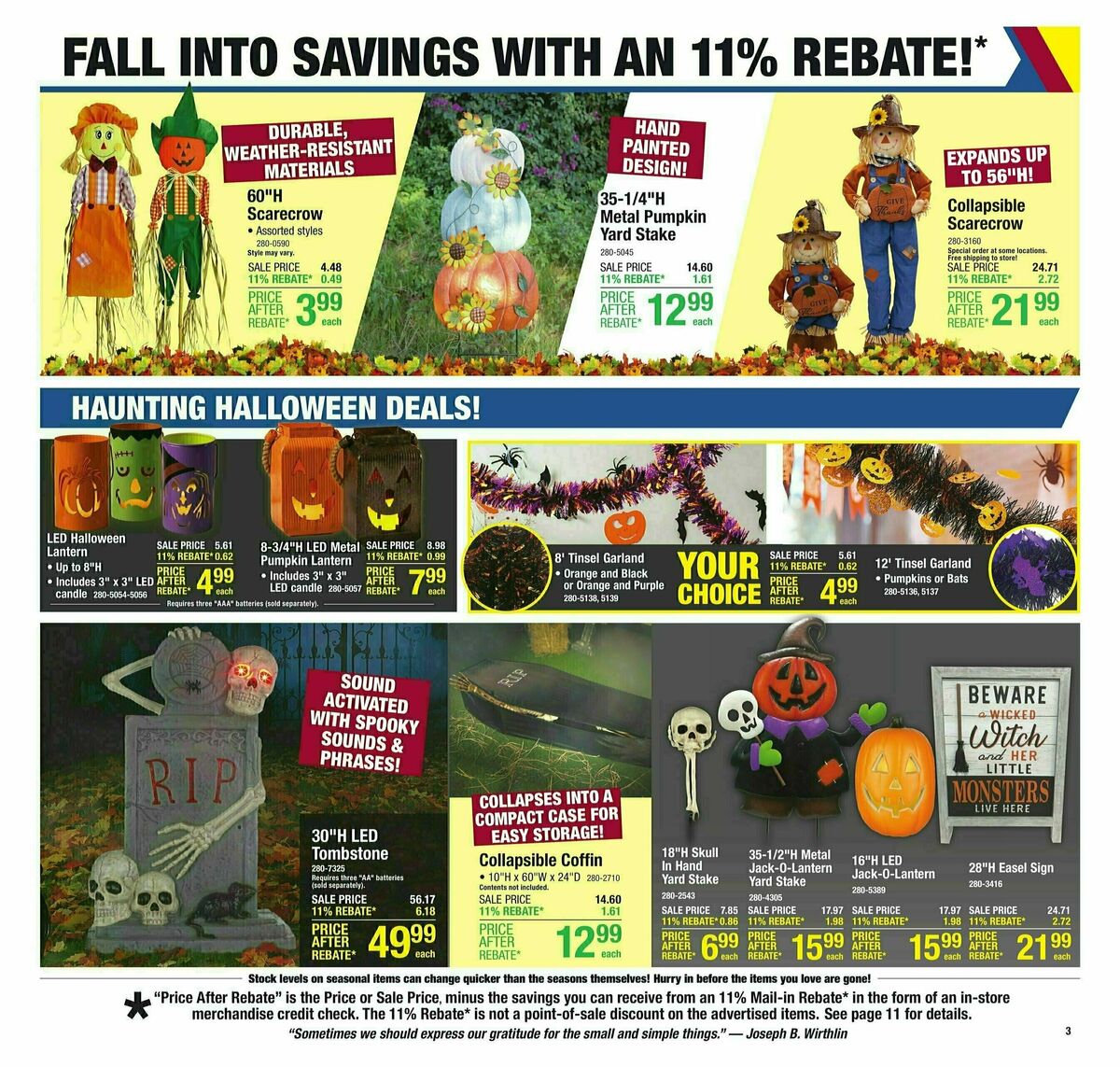 Menards Weekly Ad from August 28