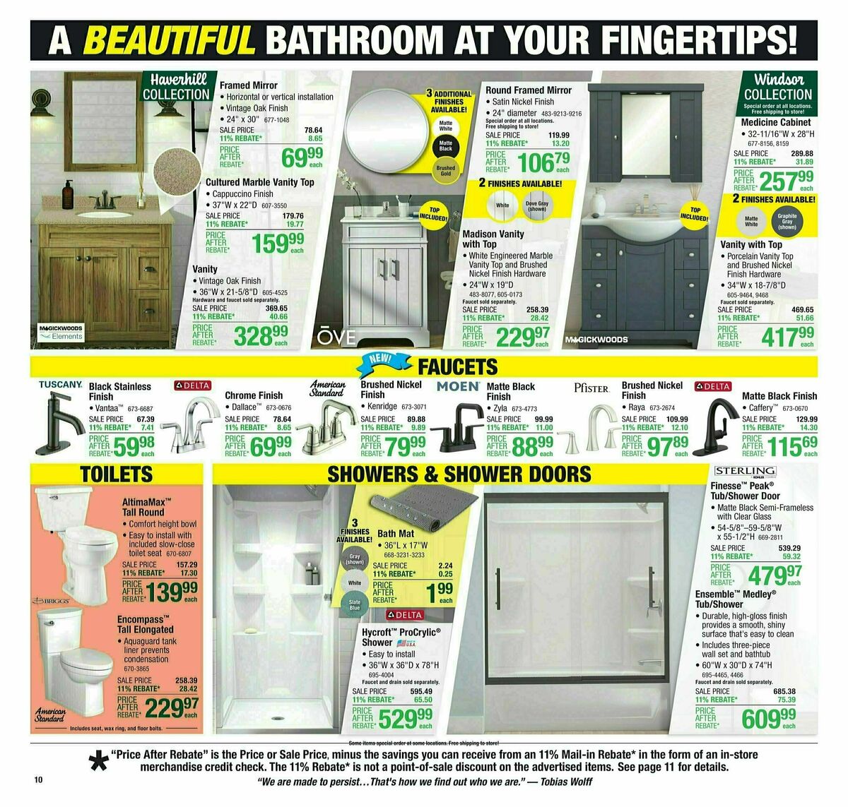 Menards Weekly Ad from September 4