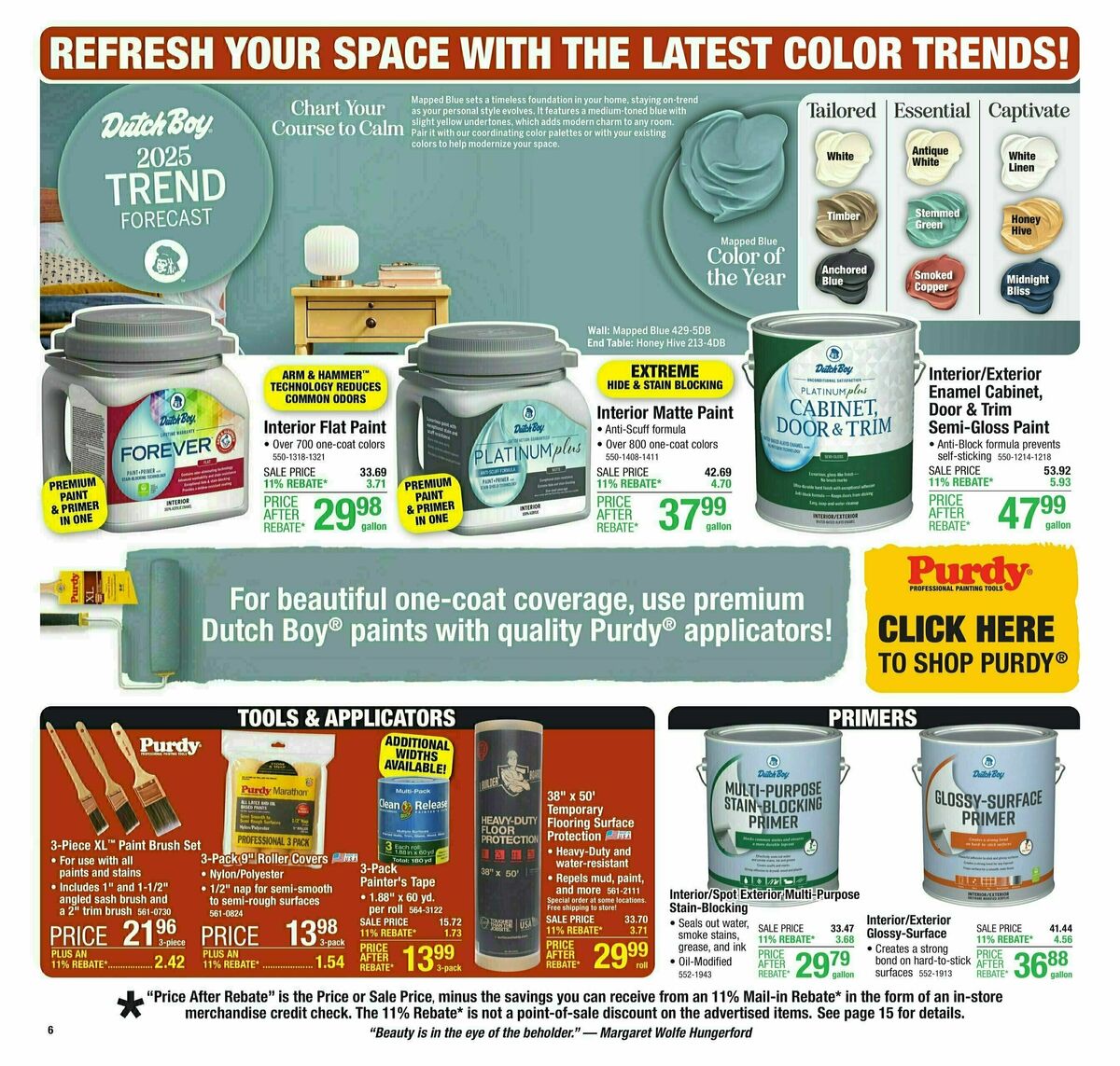 Menards Weekly Ad from September 11