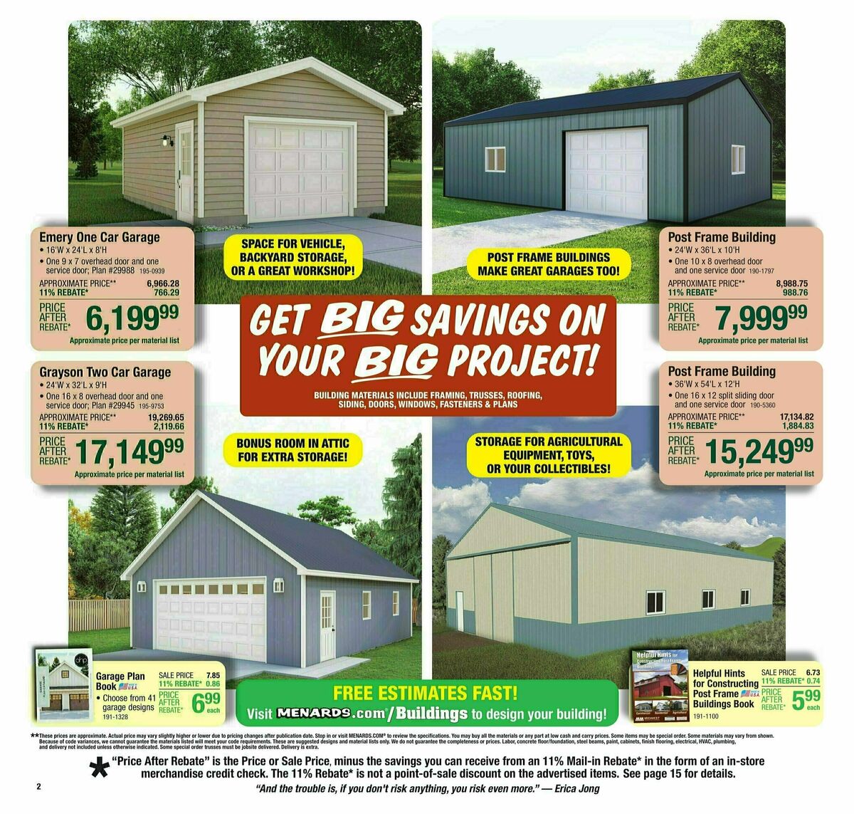 Menards Weekly Ad from September 11