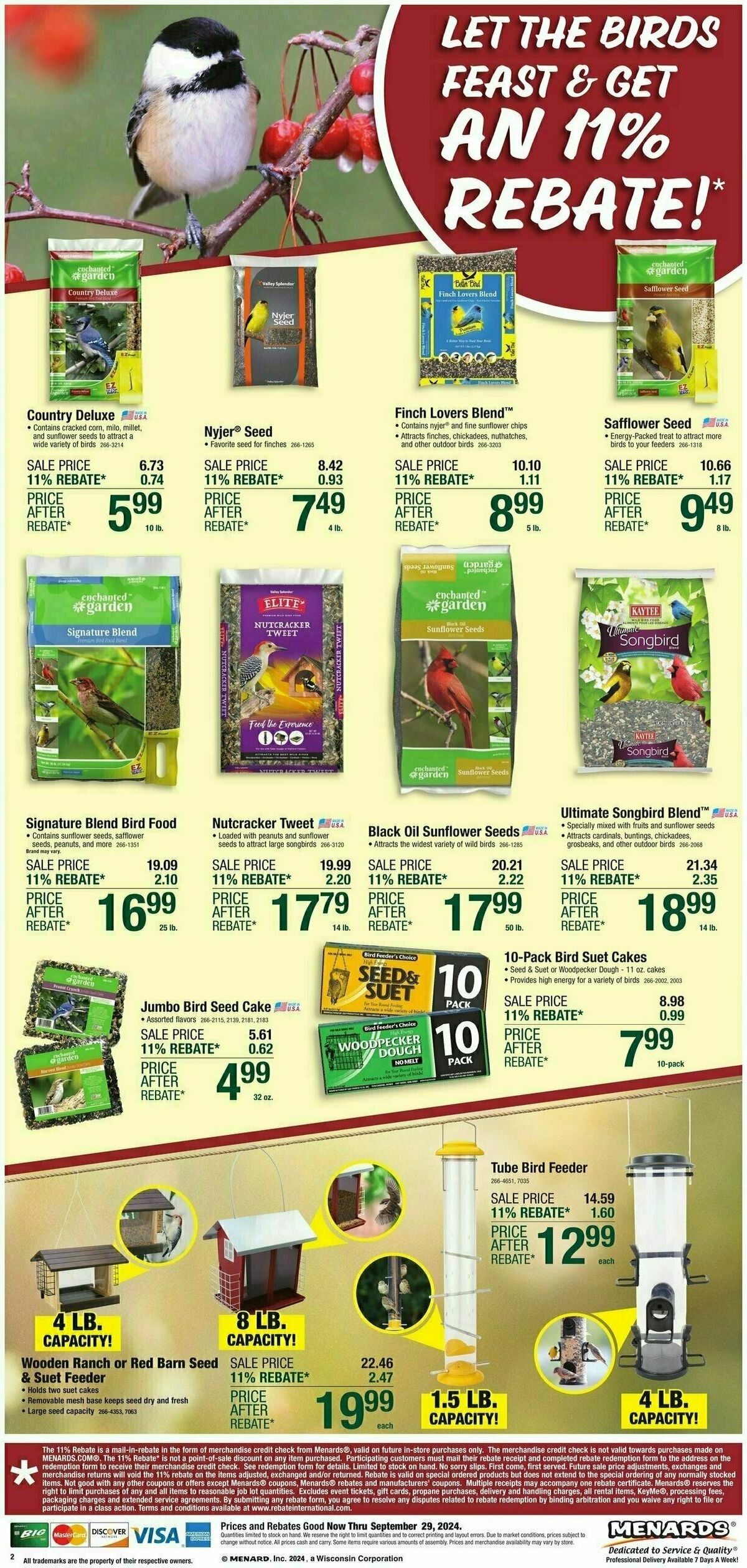 Menards Home Essentials Weekly Ad from September 18