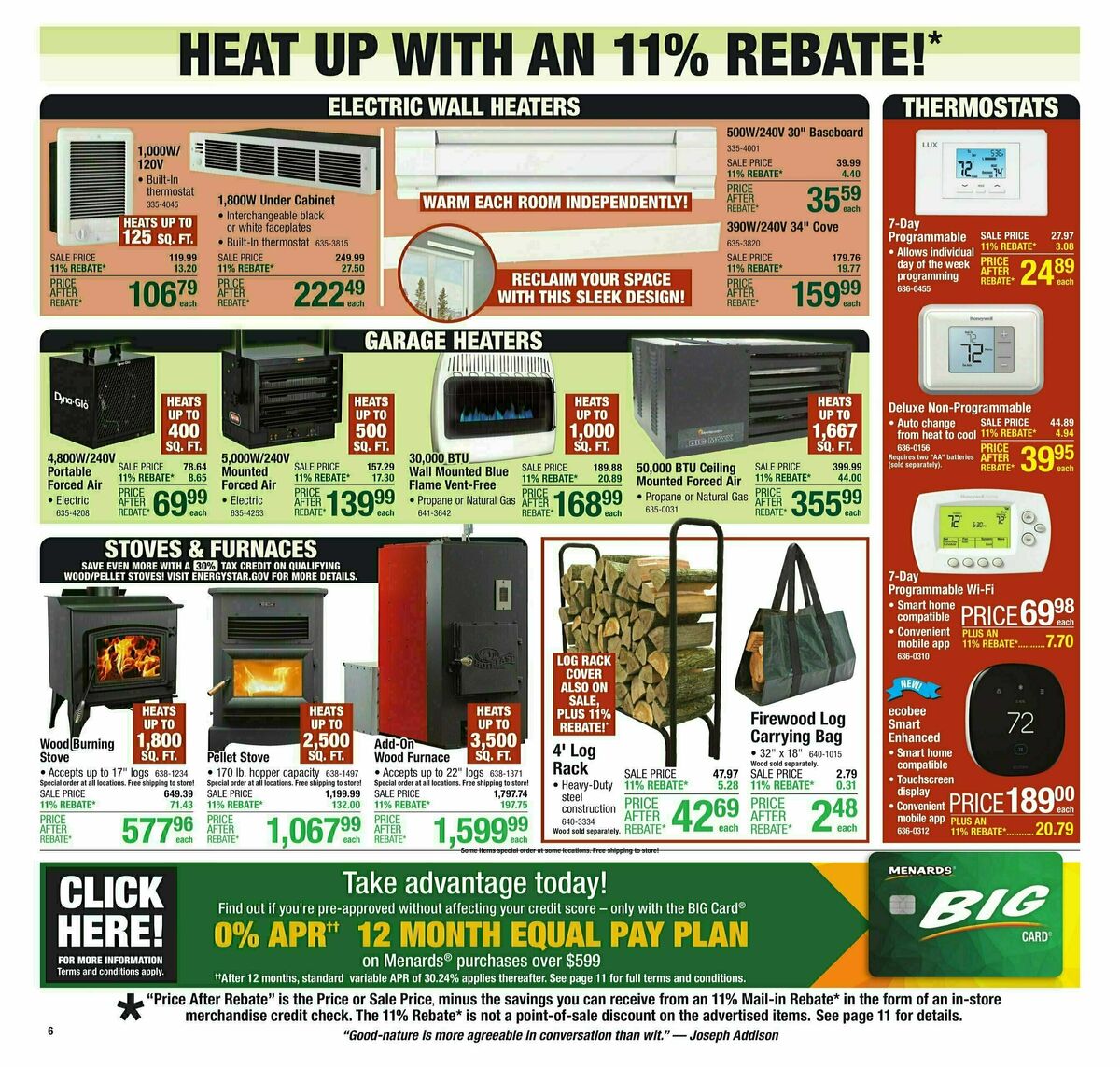 Menards Weekly Ad from September 18