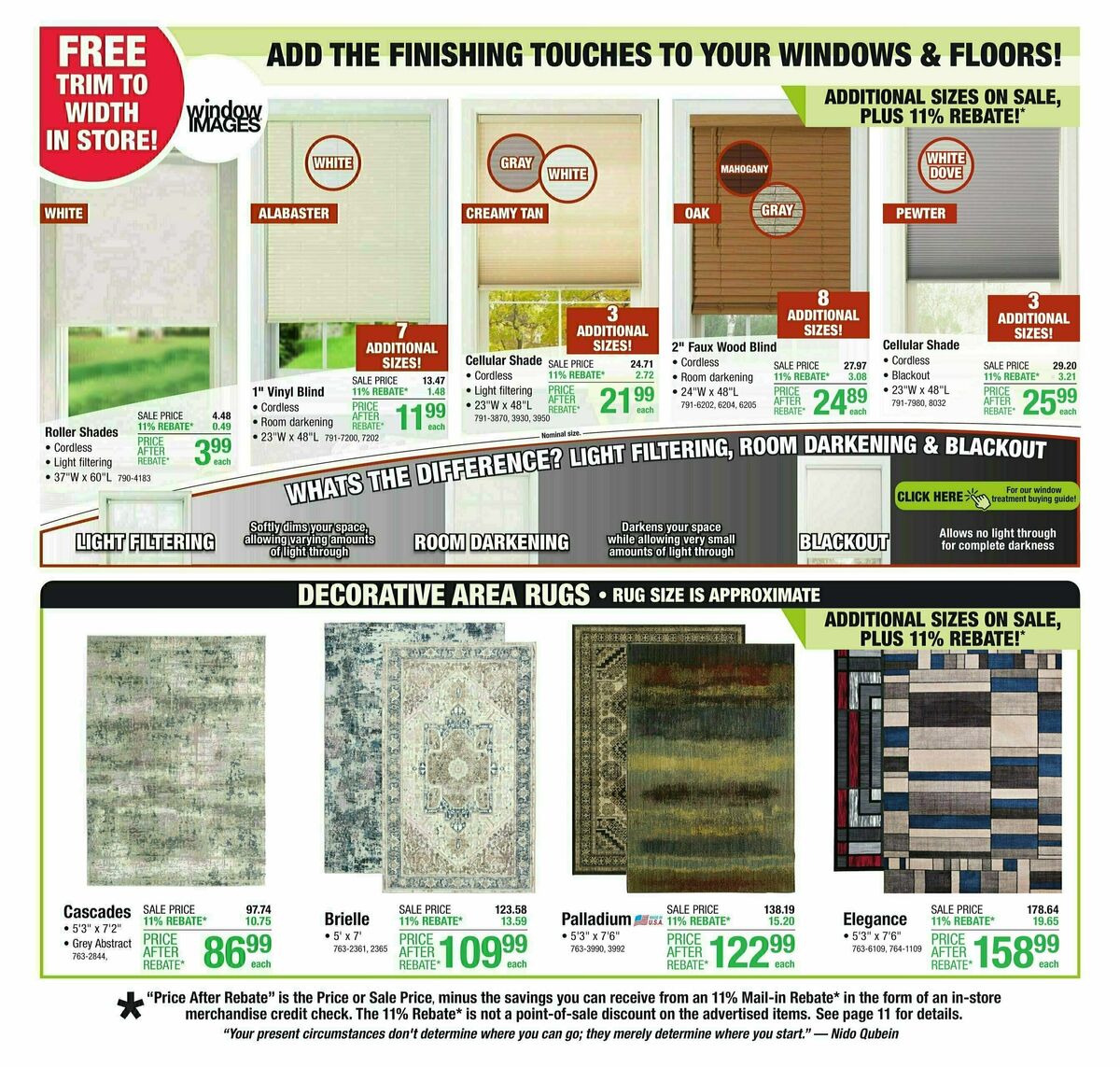 Menards Weekly Ad from September 18