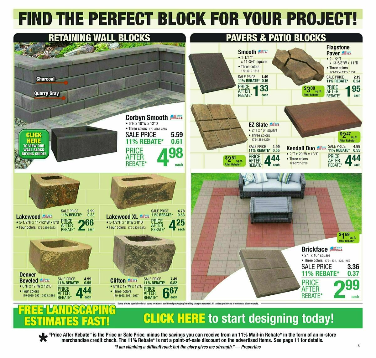 Menards Weekly Ad from September 18