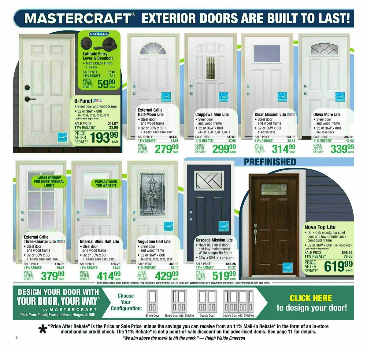 Menards Weekly Ad from September 25