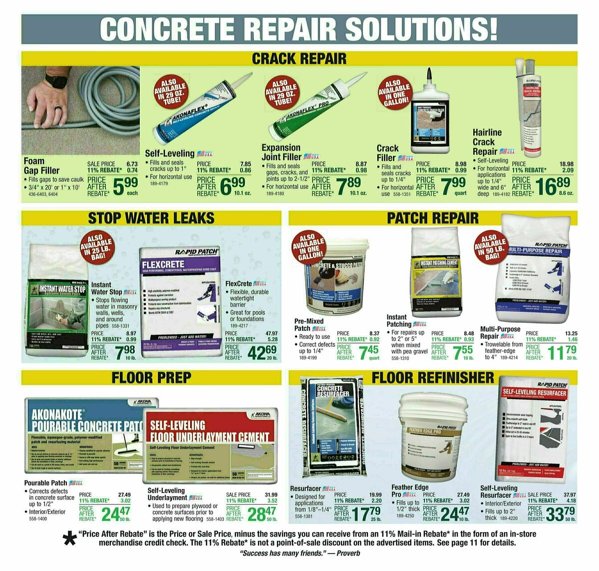 Menards Weekly Ad from October 2