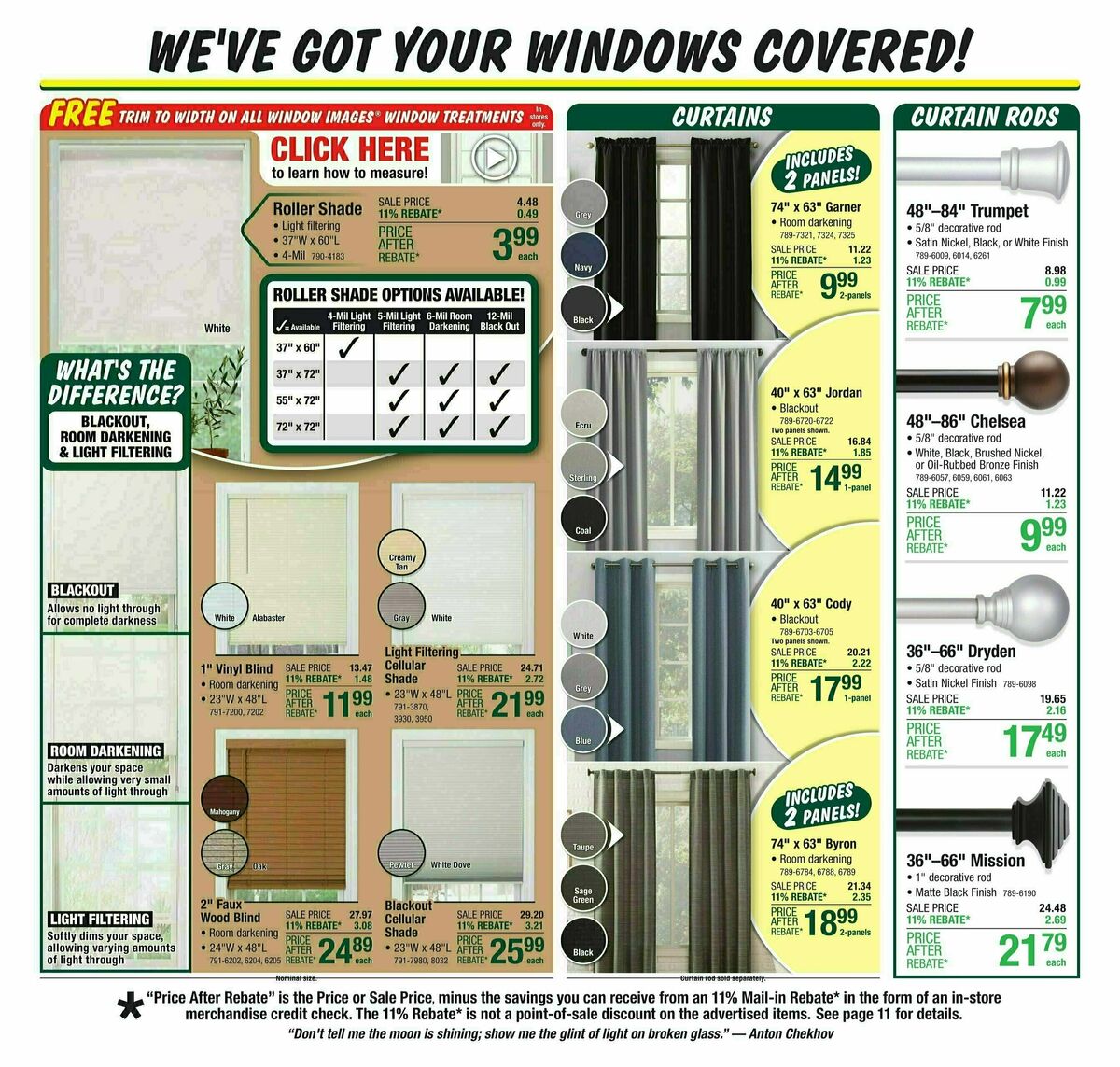 Menards Weekly Ad from October 9