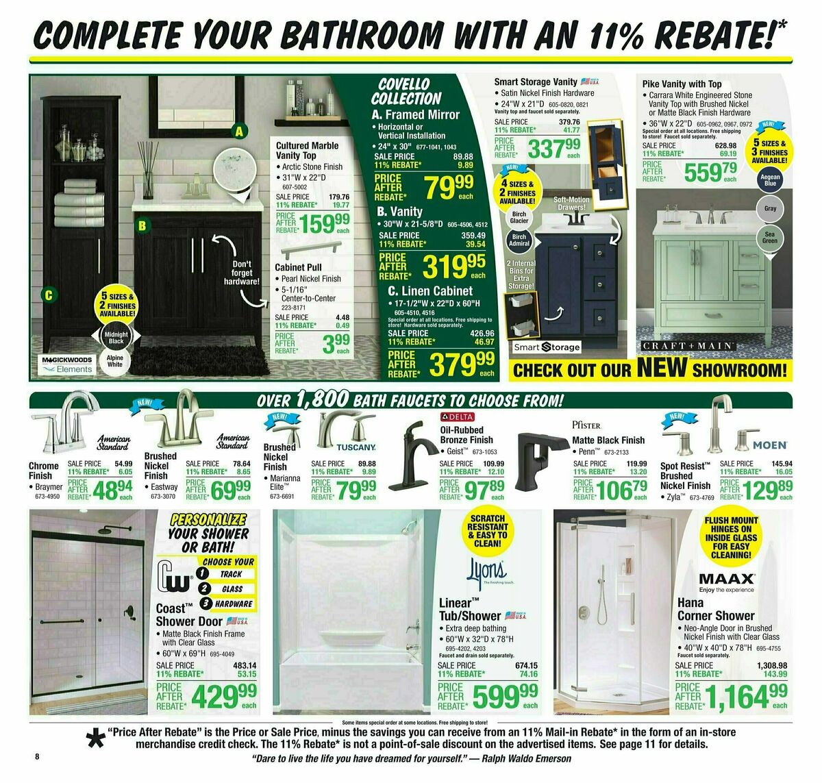 Menards Weekly Ad from October 9