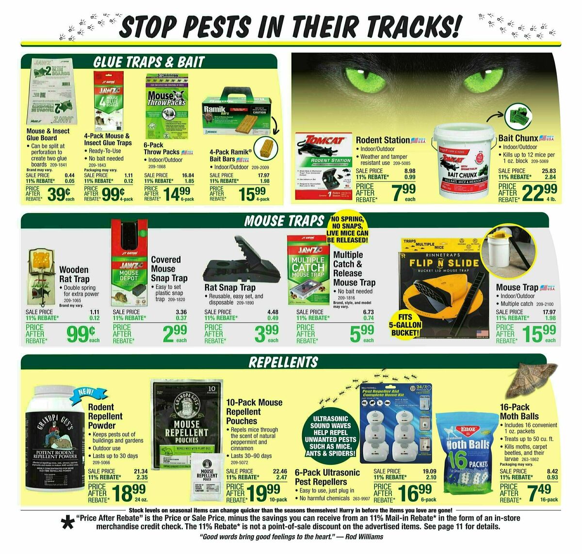 Menards Weekly Ad from October 9