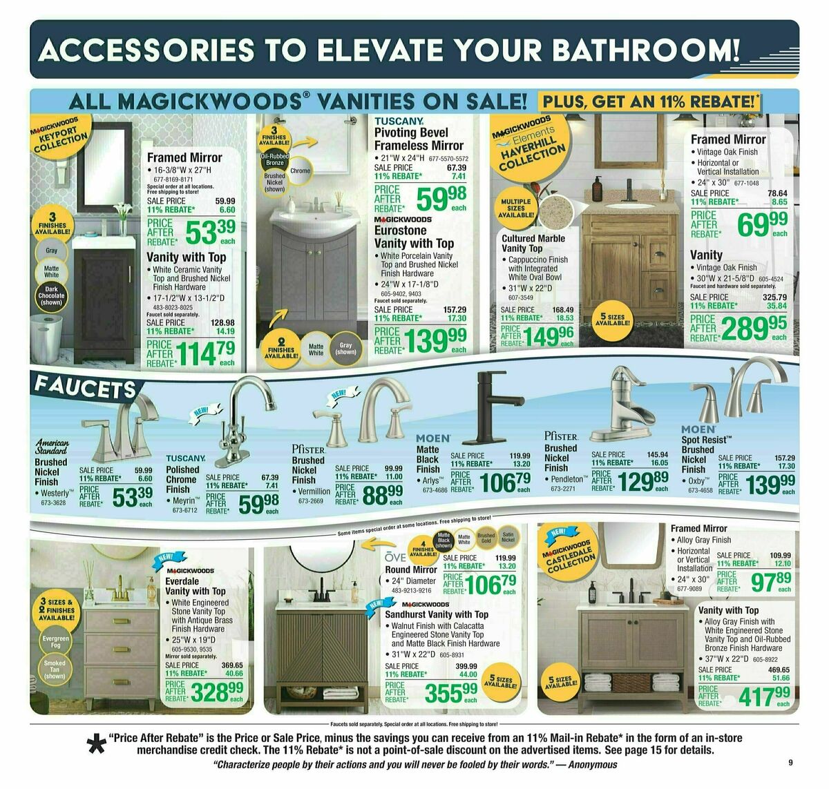 Menards Weekly Ad from October 16