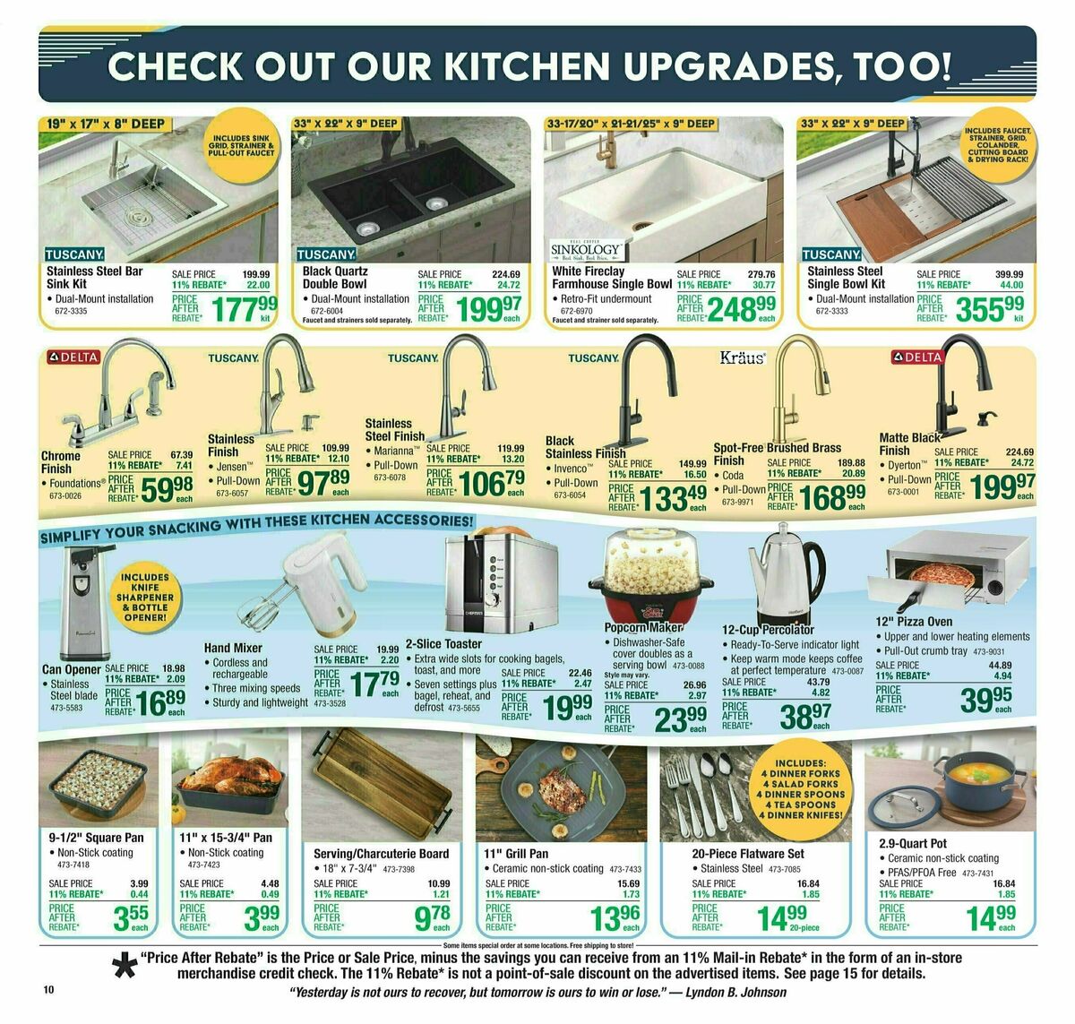 Menards Weekly Ad from October 16