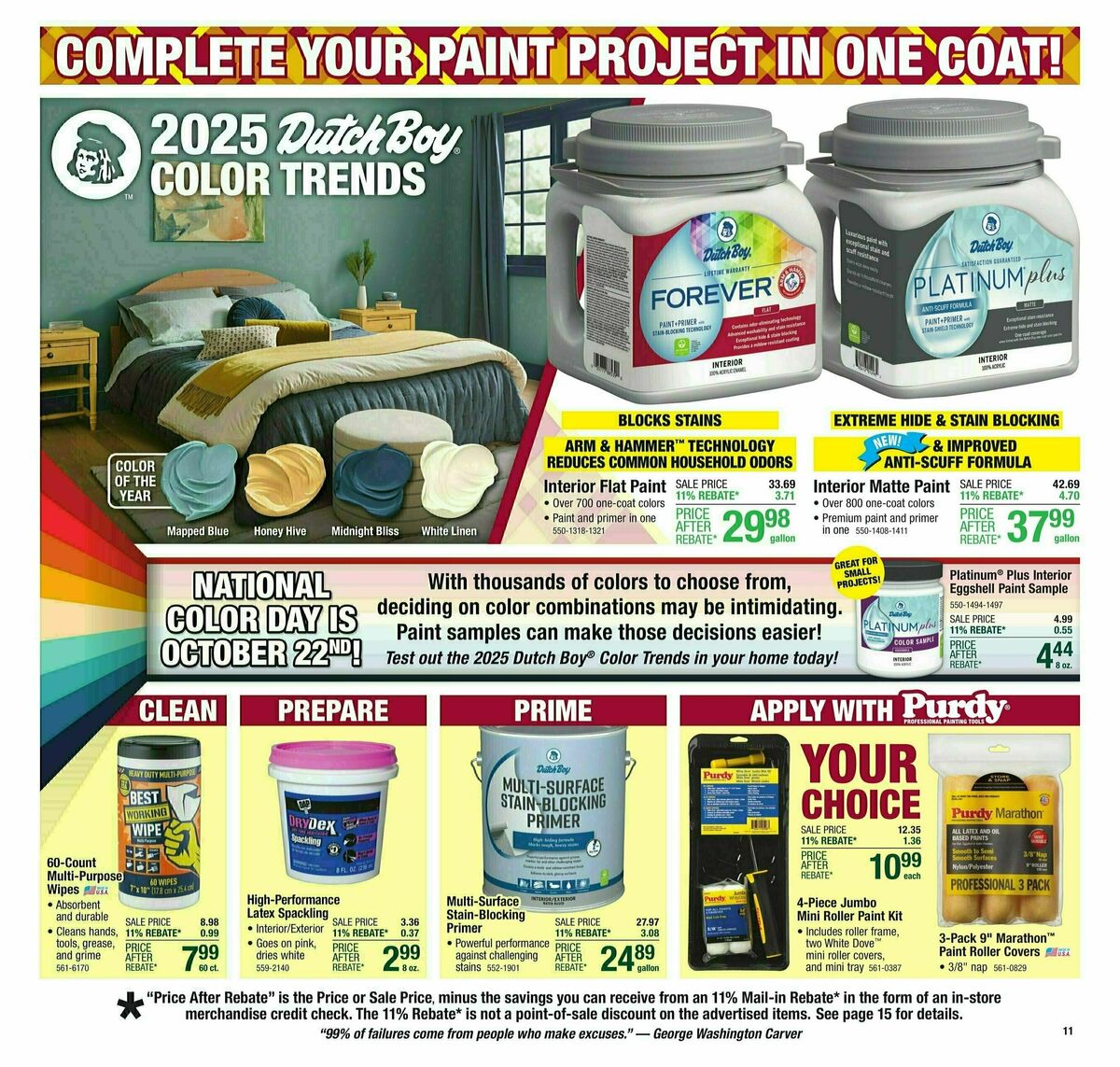 Menards Weekly Ad from October 16