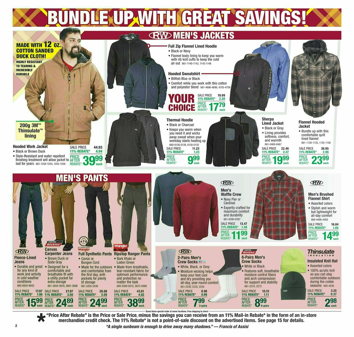 Menards Weekly Ad from October 16