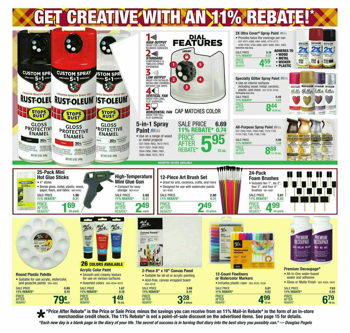 Menards Weekly Ad from October 16