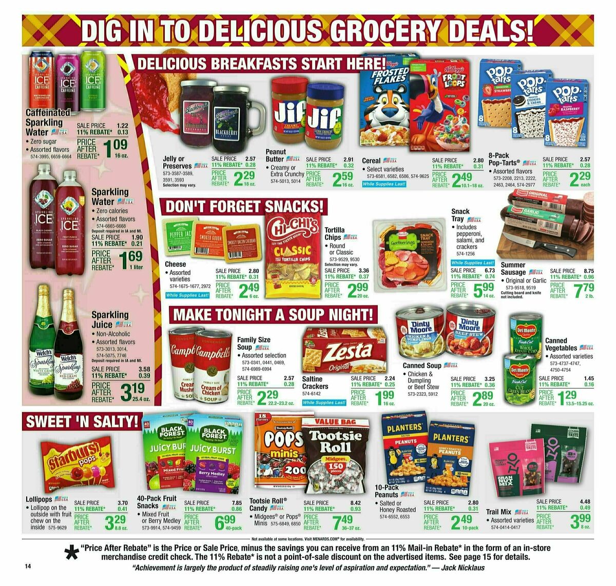 Menards Weekly Ad from October 16