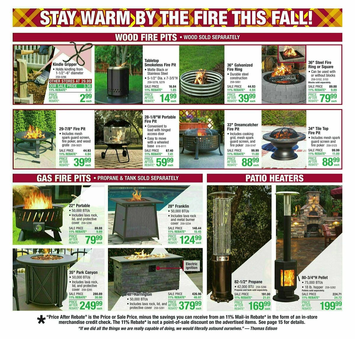 Menards Weekly Ad from October 16