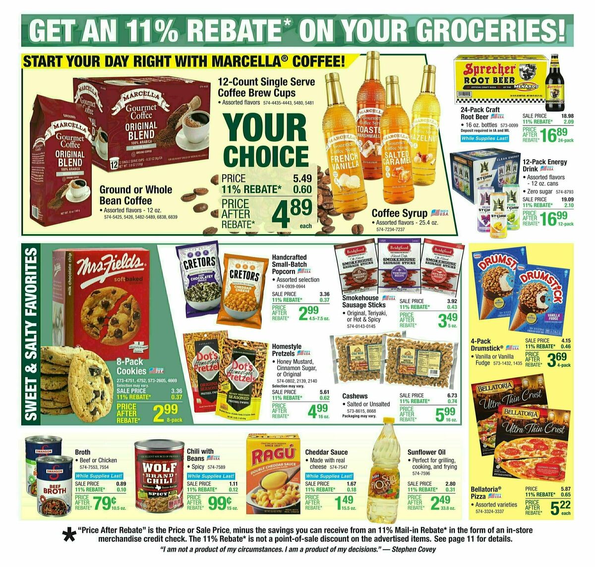 Menards Weekly Ad from October 23