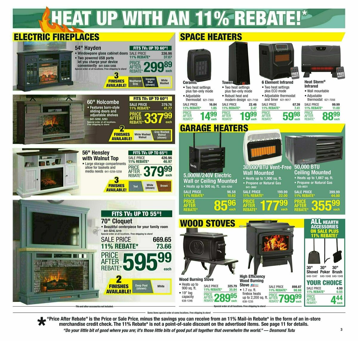 Menards Weekly Ad from October 23