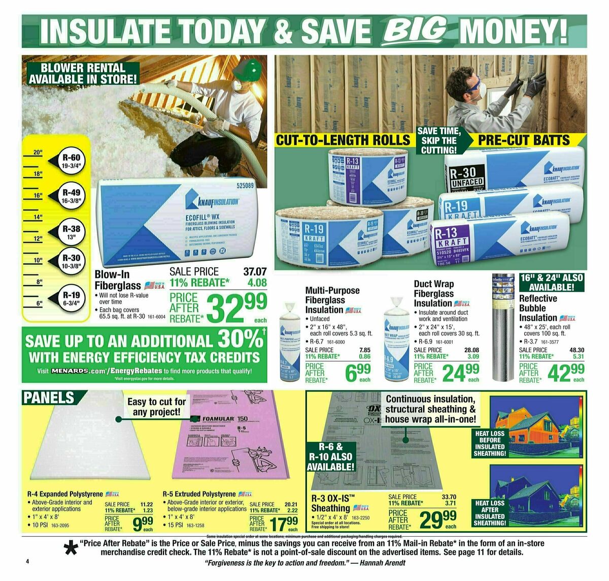 Menards Weekly Ad from October 23