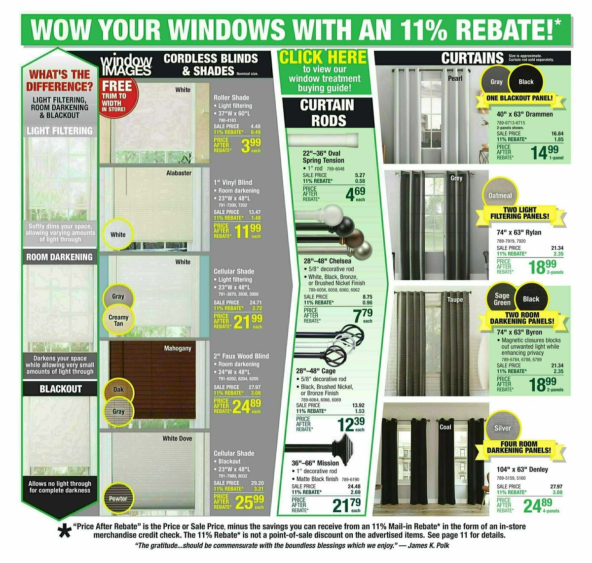 Menards Weekly Ad from October 30