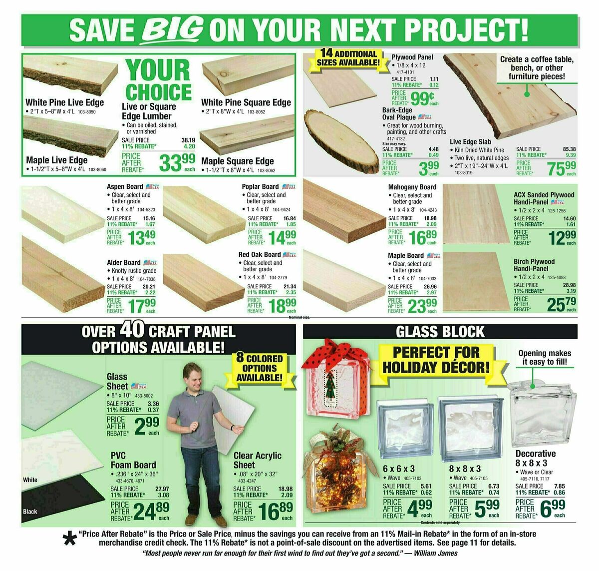 Menards Weekly Ad from October 30