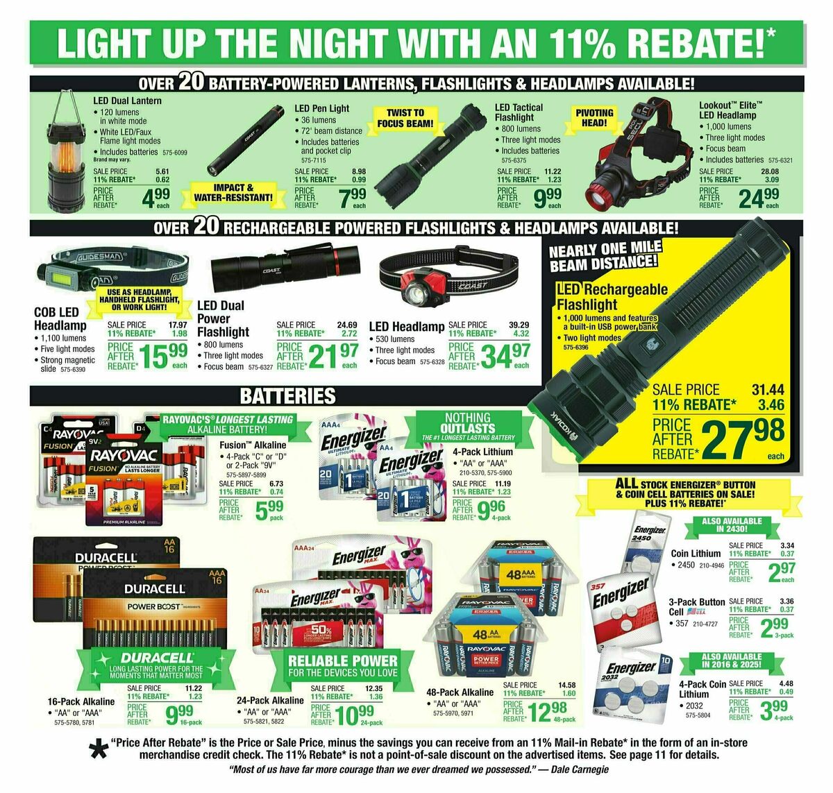 Menards Weekly Ad from October 30