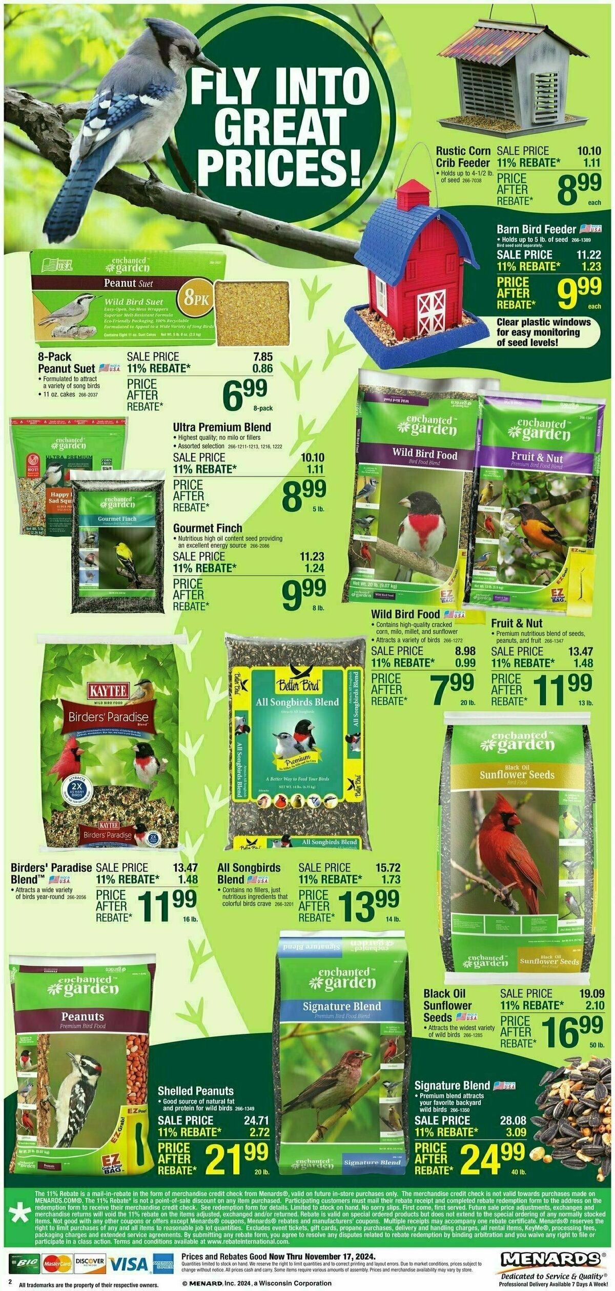 Menards Home Essentials Weekly Ad from November 6