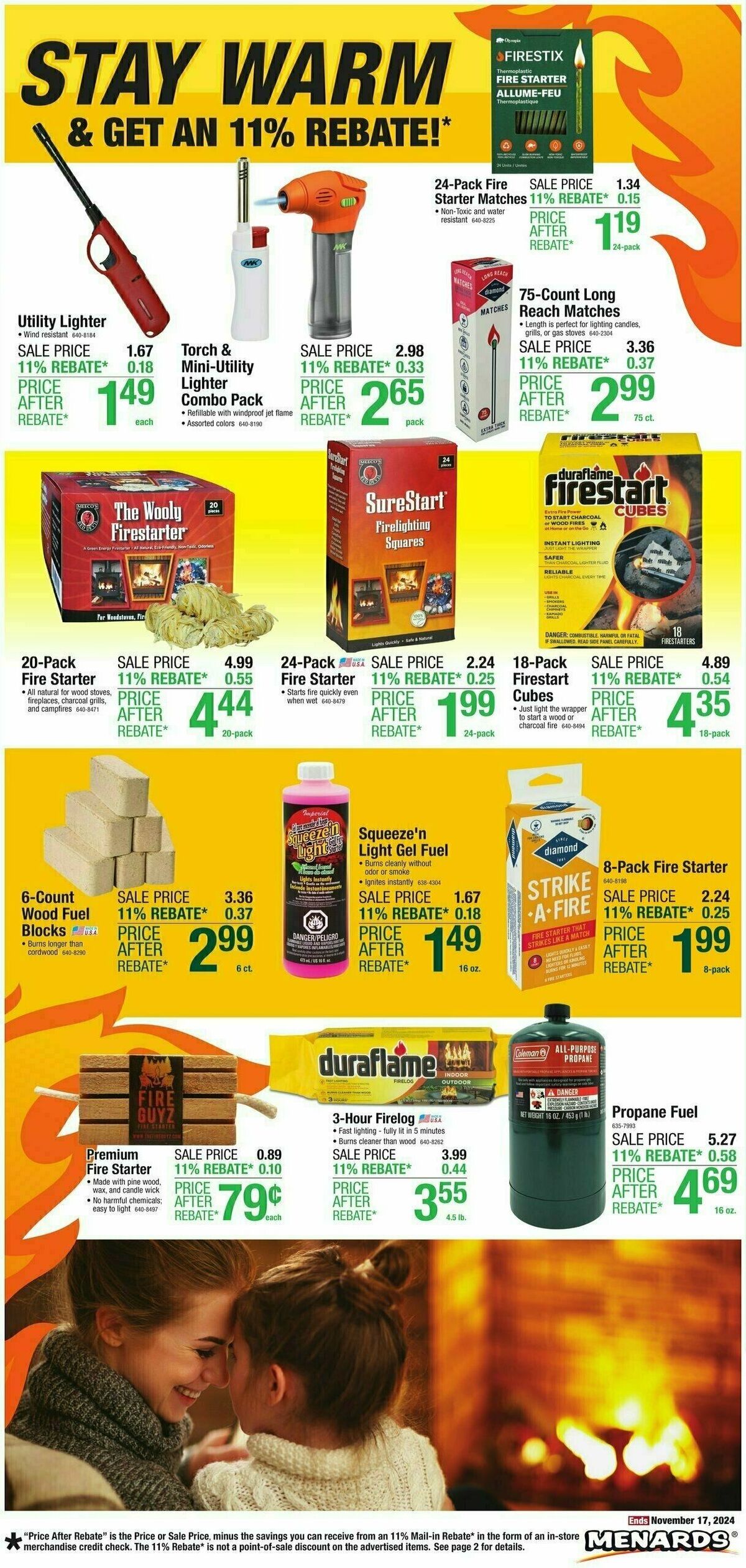 Menards Home Essentials Weekly Ad from November 6