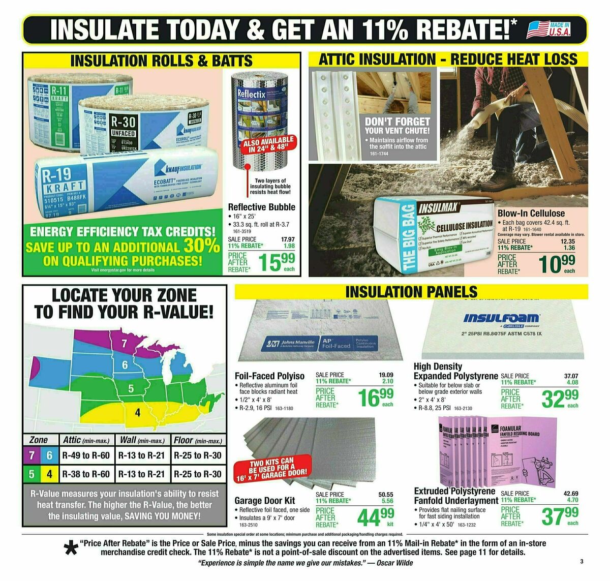 Menards Weekly Ad from November 6