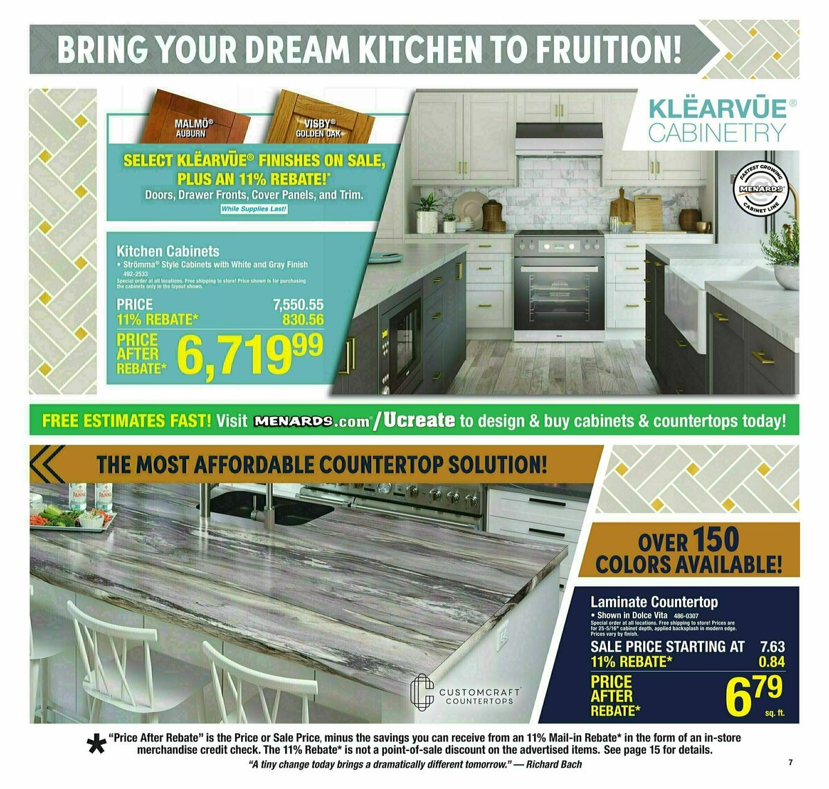 Menards Weekly Ad from November 13